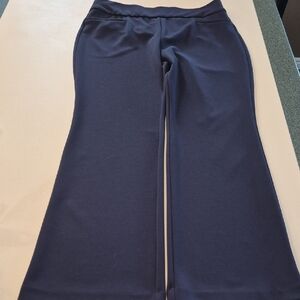 Ricki's Sz Large 32" Insean Dark Blue Dress Pants Pull On Style